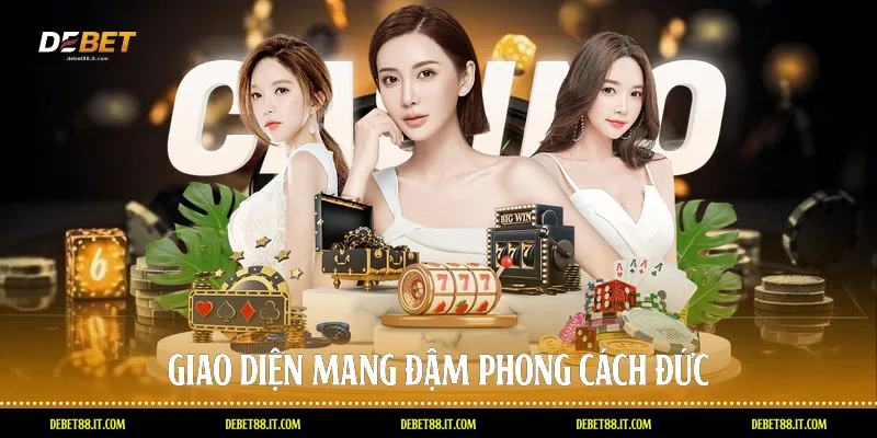 Giao diện mang đậm phong cách Đức