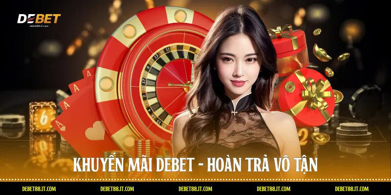 Khuyến mãi DEBET - Hoàn trả vô tận